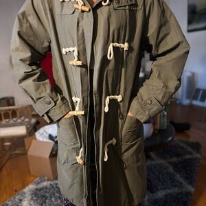 John Partridge Olive Green Coat